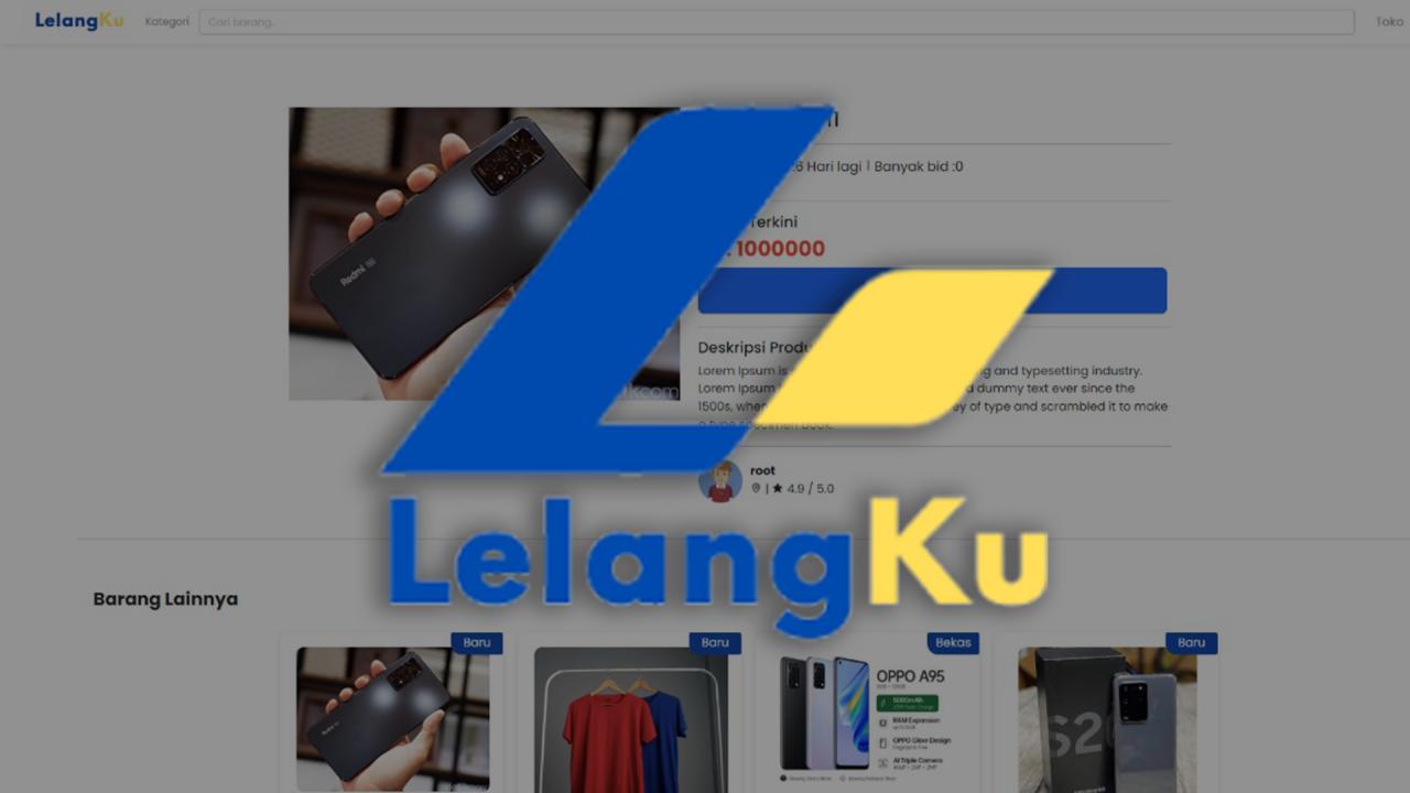 Lelangku - Auction Marketplace preview